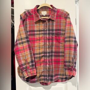 American Eagle Outfitters women’s  Multicolor Plaid Shirt